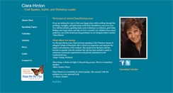 Desktop Screenshot of clarahinton.com